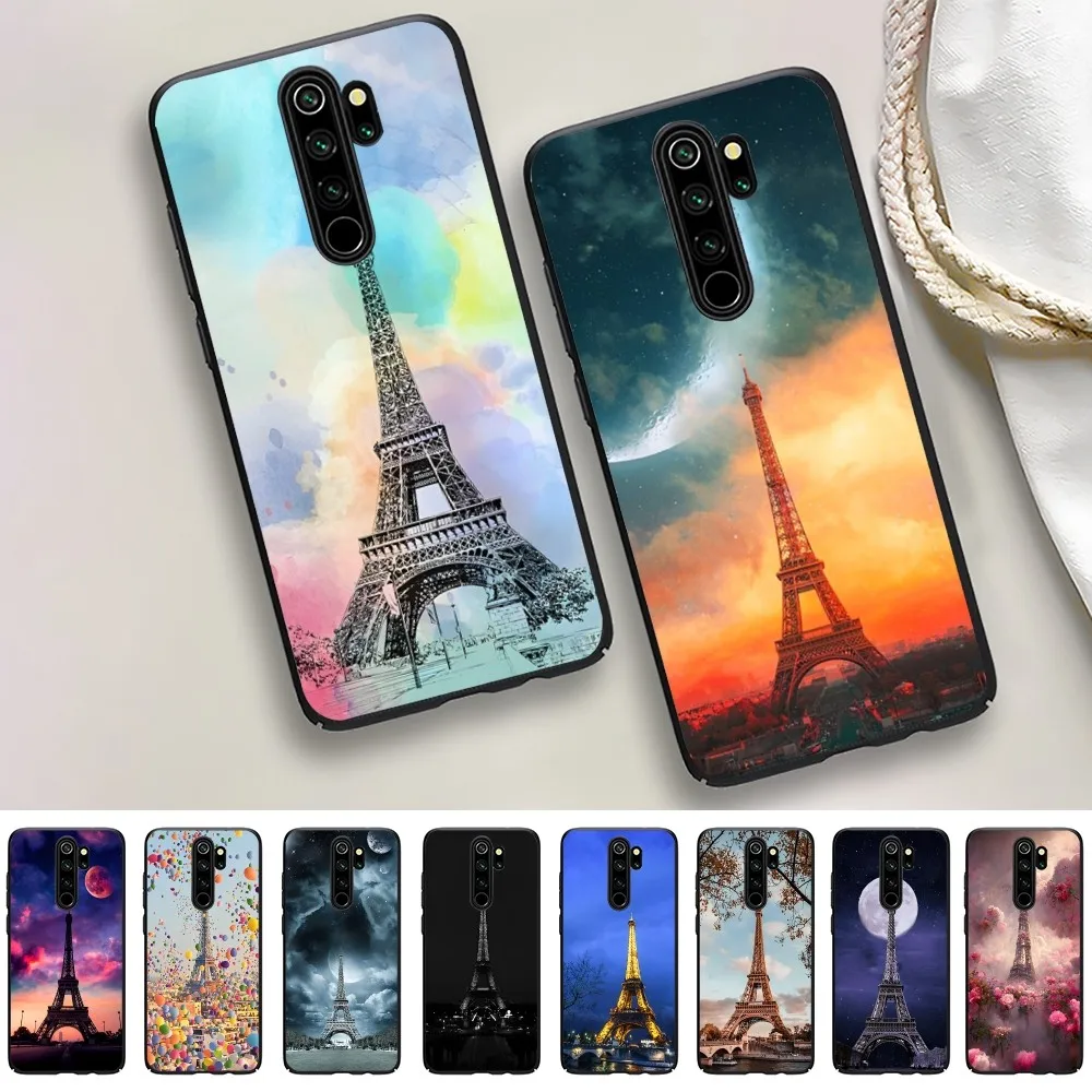 Eiffel Tower Phone Case For Redmi 5 6 7 8 9 10 plus pro 6 7 8 9 A GO K20 K30 K40 pro plus F3 Fundas