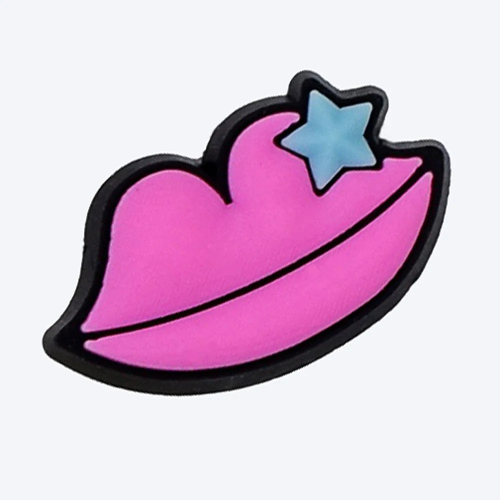 Hot Sale 1Pcs PVC Shoe Charms Pin for Crocs Accessories Clog Bracelet Wristband Decoration Party Favor Gifts