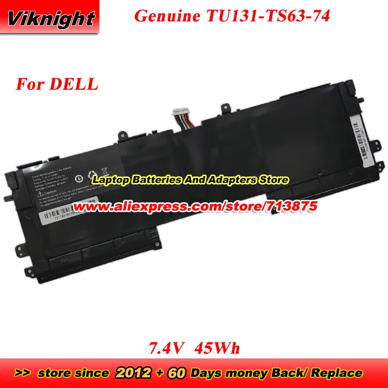 

Genuine TU131-TS63-74 Battery TU131 7.4V 45Wh for DELL XPS13 8808 for ASUS U13S881 U33X UX32K for Haswell Y33 laptop Battery