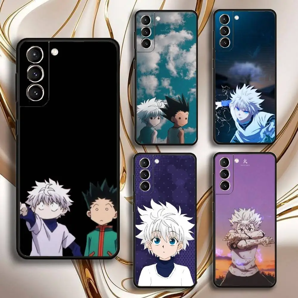 

H-Hunter X Hunter Phone Case For Samsung GalaxyA13,21s,22,31,32,52,53,71,72,73,Soft Black Shell