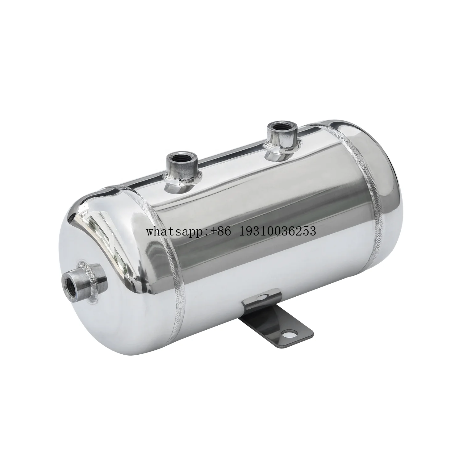 

2L Air Reservoir Stainless Steel Water Tank Received Compressed Air Storage Tank For Equipment Shock Pulse Generators