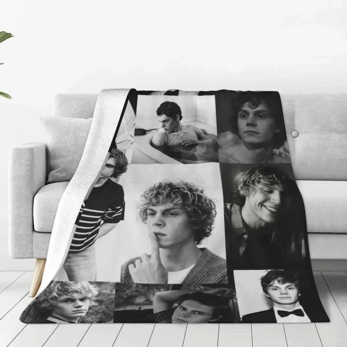 

baby blankets Handsome Actor Photo Travel Flannel babes carpet winter super Warm Soft Sofa Bed Custom Bedspread Birthday Gift