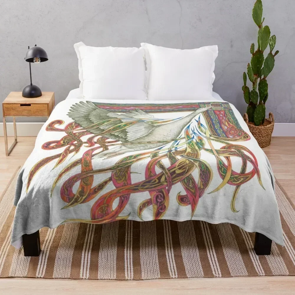 Wild Goose Throw Blanket Stylish Decor Blanket Gift for Friends Roommate