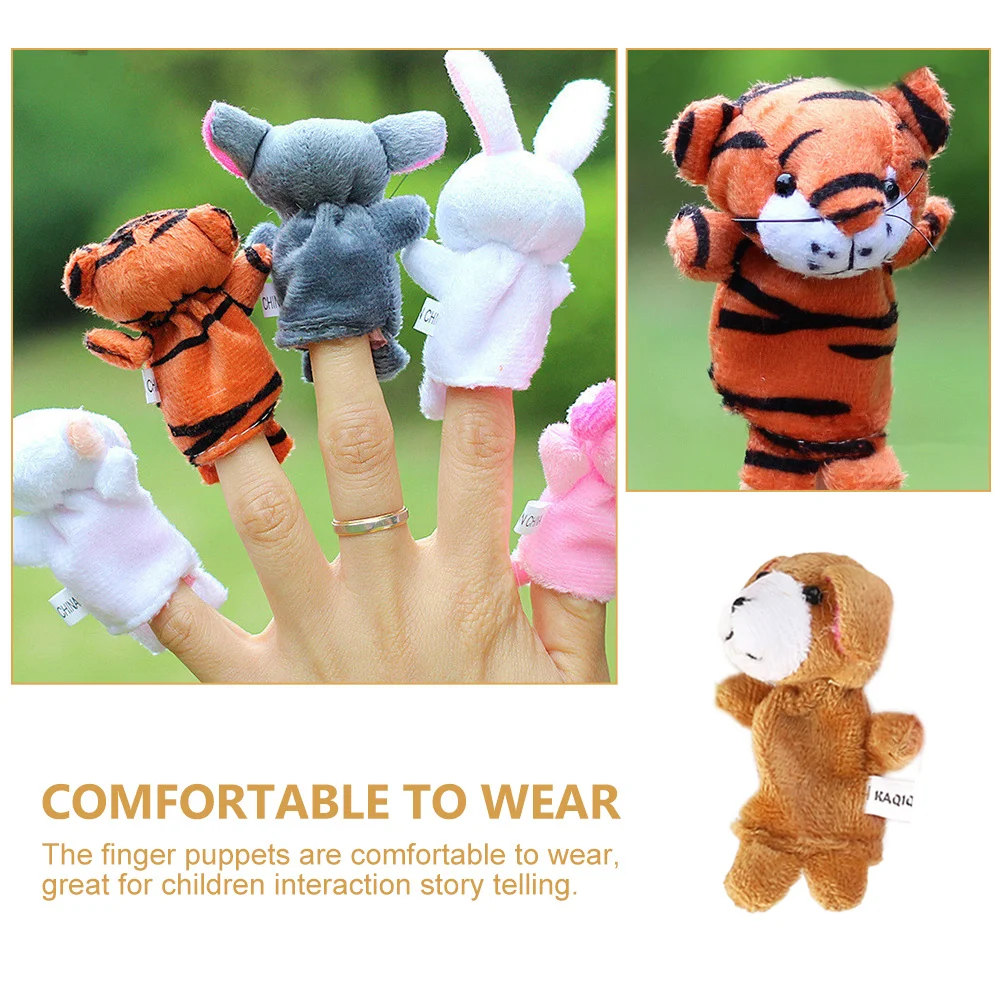 หุ่นนิ้วมือ 12 ราศี ดีไซน์พรีเมียม นุ่มสบาย ออกแบบตามหลักวิทยาศาสตร์ พกพาสะดวก เหมาะสำหรับเล่านิทาน เสริมสร้างจินตนาการและความคิดสร้างสรรค์สำหรับเด็ก