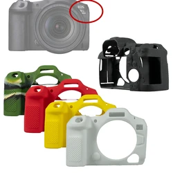 R5II Rubber Silicon Case Body Cover Protector Frame Skin for Canon EOS R5 Mark II R5 II Mirrorless Camera