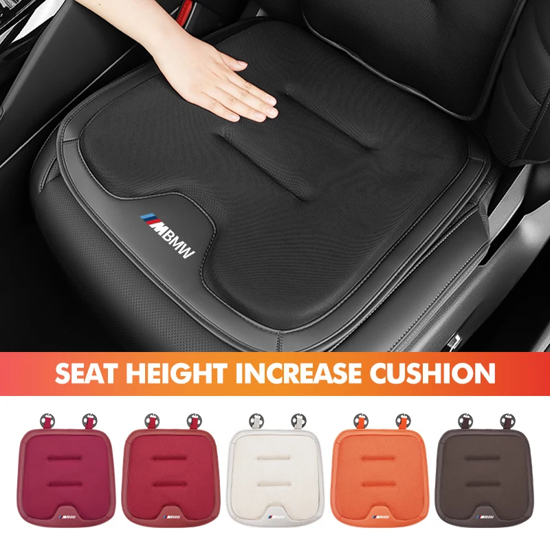 Leather Car Seat Non-Slip Cushion Breathable Comfort Pad For BMW X1 X2 X3 X4 X5 X6 X7 G20 G30 6GT E46 E90 E60 F10 E39