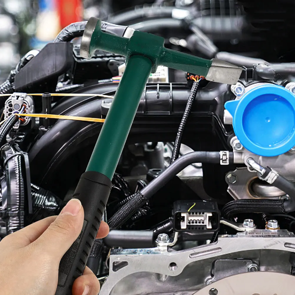 2 قطعة المطارق جسم السيارات الصلب تشغيل المعادن متعددة الوظائف شقة رئيس أدوات إصلاح السيارات سيارة دنت إزالة الجسم أداة إصلاح