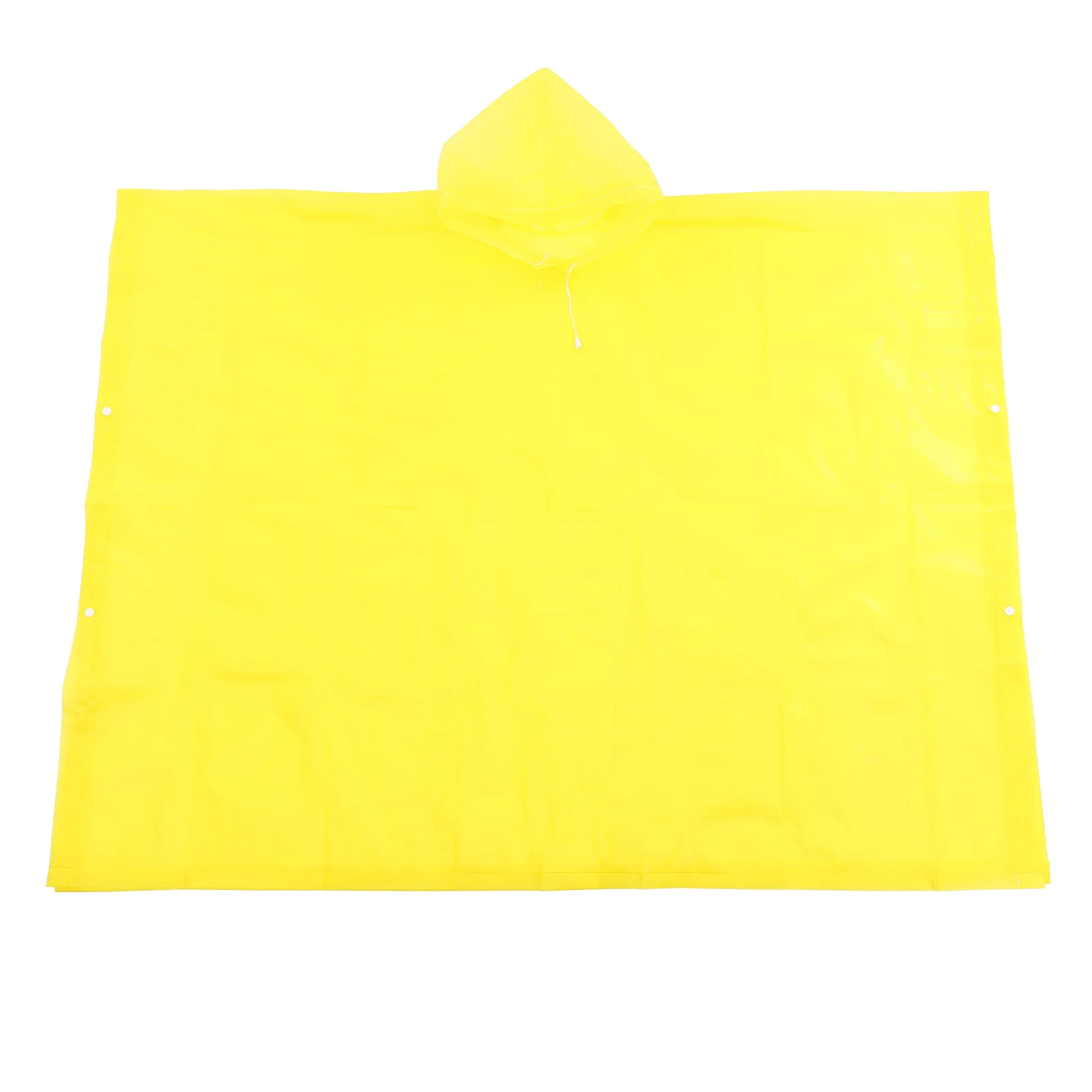 

1pc Reusable Hooded Raincoat Poncho Lightweight Waterproof Travel Outdoor Cycling EVA Material Adult Size