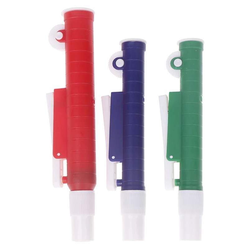 【eru】مضخة ماصة يدوية سريعة الإصدار من Pipette Aid تستخدم مع ماصة نقل متدرجة VOL.2 مل/10 مل/25 مل #5