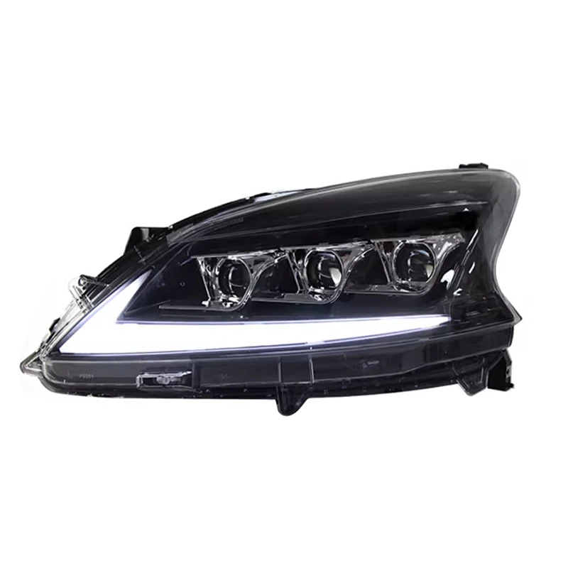 

For Nissan Sylphy 2012-2015 headlight assembly modified LED racing daytime running lights streamer turn lights lens headlights