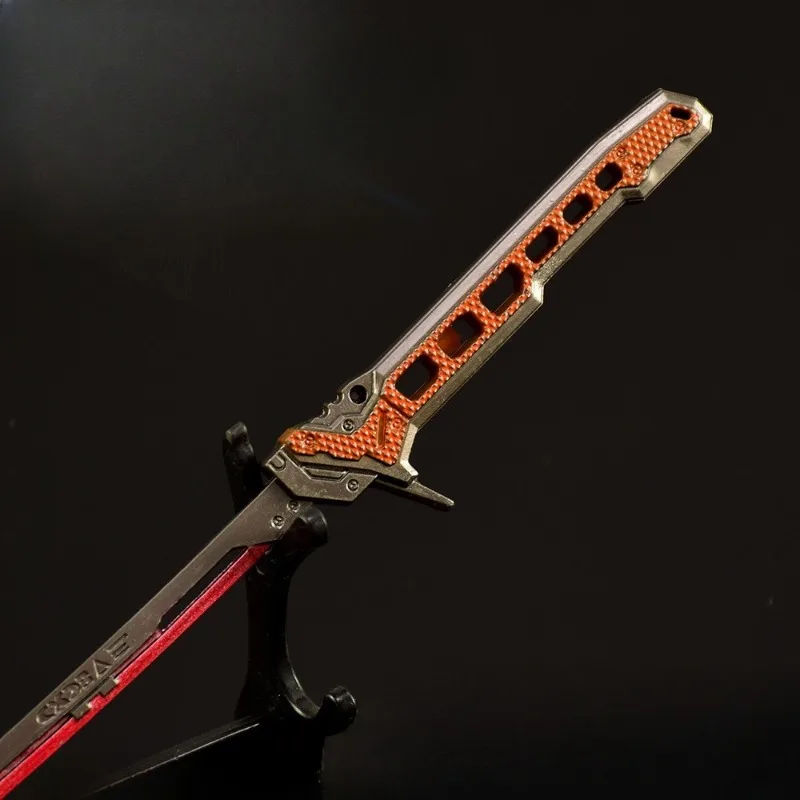 26 cm Breakout Oneindige 2077 Cyber Thermische Katana Samenwerking Spel Perifere Metalen Model Collecties Verjaardag Speelgoed voor Jongen