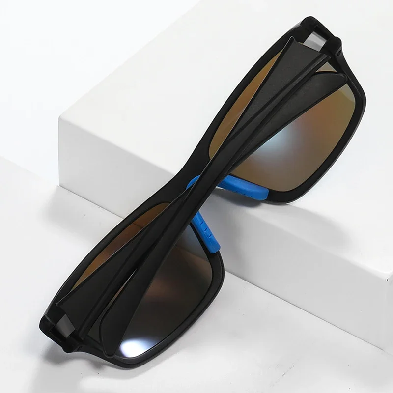 

Ollymurs Classic Vintage Square Customize Men Polarized Myopia Sunglasses Prescription Sun Glasses Driving Eyewear -0.5 to -6.0