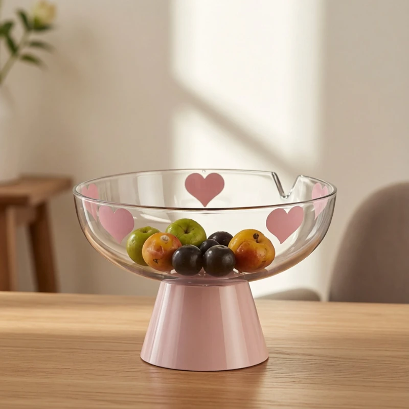 

LH exquisite fruit plate, living room coffee table, household ornament, dried fruit basket, high-end light luxury