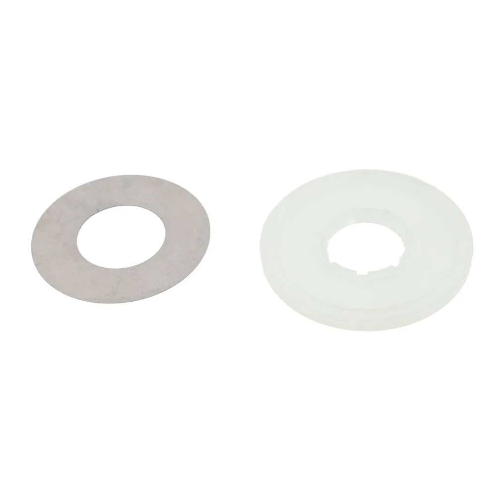 Silver Oil Pump Worm Gear Round Metal Clutch Dust Cover Compact Easy to Install for HUSQVARNA 61 66 266 268 266XP 268XP 272XP