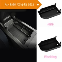 Central Armrest Storage Box Organozer Tray Central Storage Compartment Storage Box For BMW X3 G45 2025 Car Auto Accessories