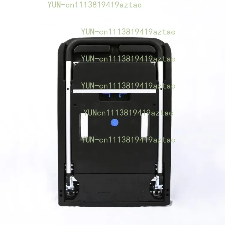 250KG Heavy Duty Folding Platform Trolley，Aluminum Hand Push Cart，Silent 4 Wheels，Portable Warehouse Logistics Moving Hand Truck