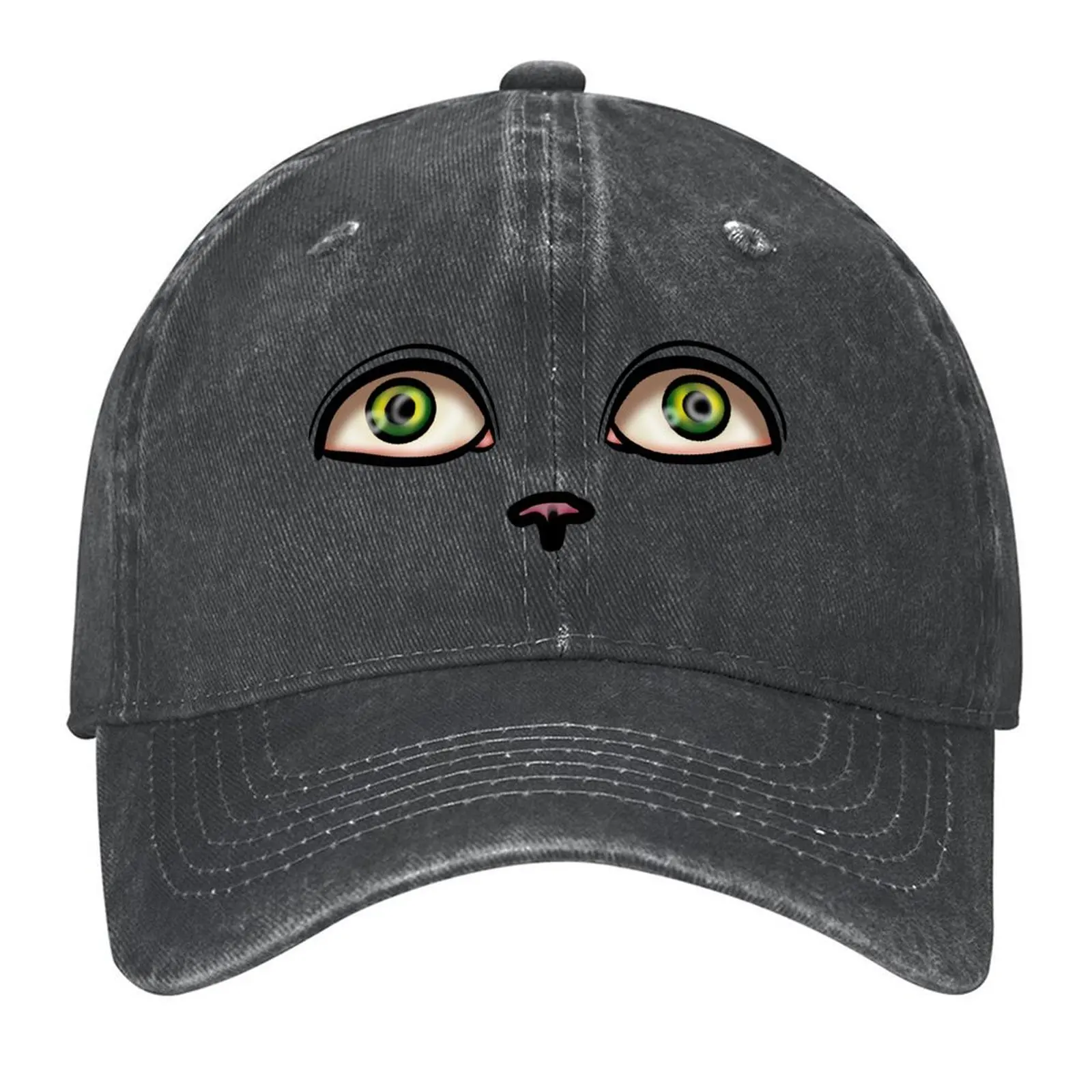 

Sweet invisible cat Baseball Cap Hat Beach Hat Man Luxury Brand Man cap Sports Cap Boy Child Women's