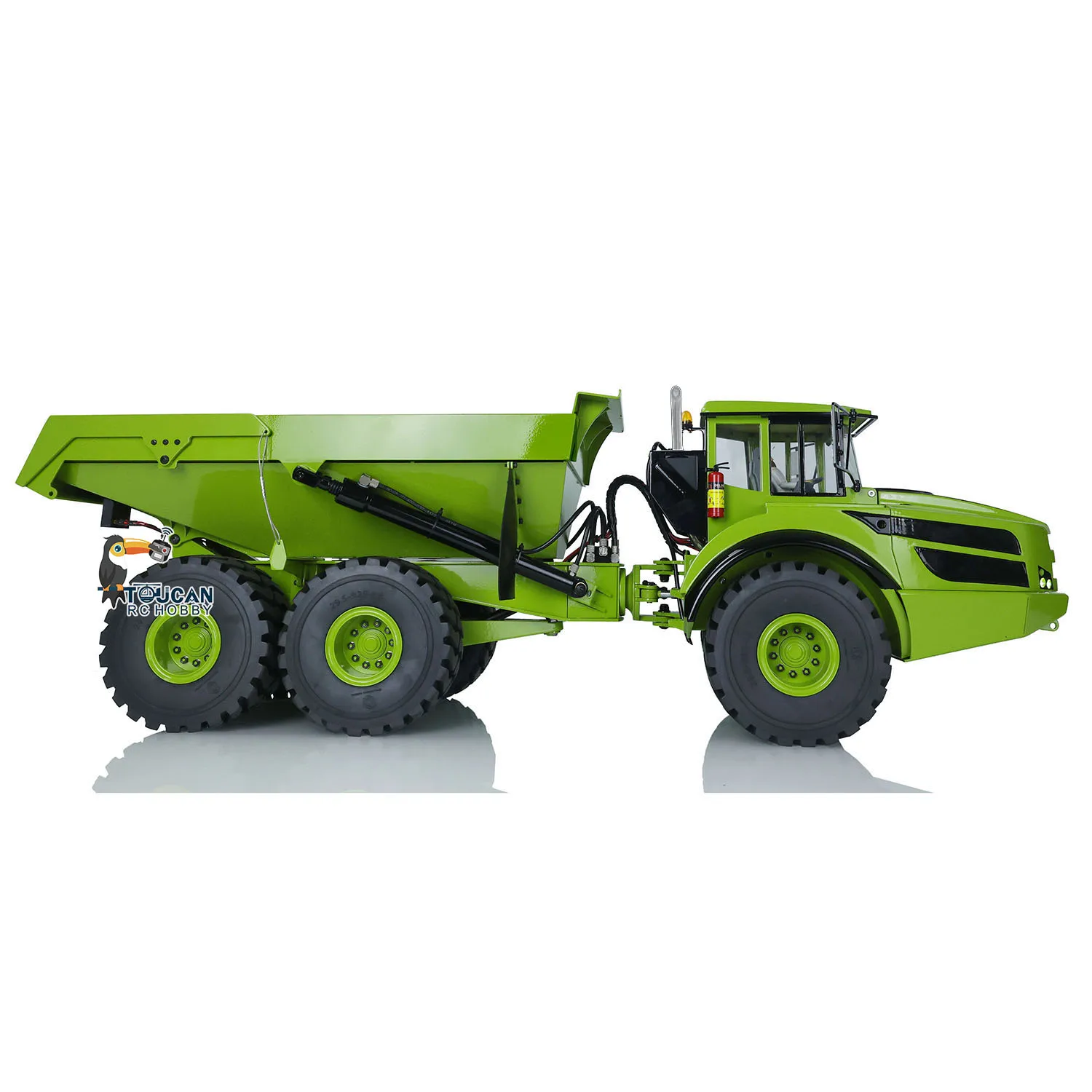 RTR XDRC A40G RC 油圧アーティキュレートトラック 1/14 RC 金属 8*8 ダンプトラック建設車ダンパーモデルサウンドライト付き THZH1370