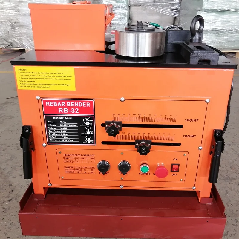 

Hot Sale Automatic Rebar Bending Machine Steel Material 0-180 Degree Construction Iron Bending Machine