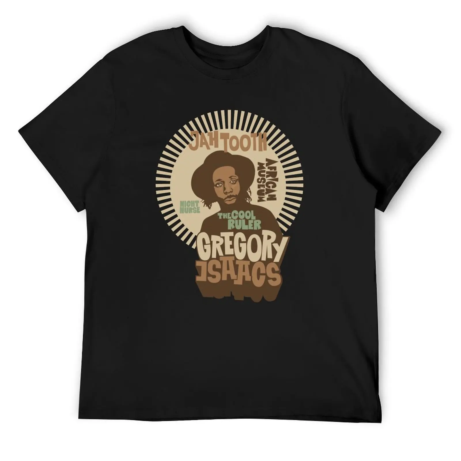 Soulful Melodies: A Reggae Tribute to Gregory Isaacs T-Shirt for a boy custom shirt men workout shirt