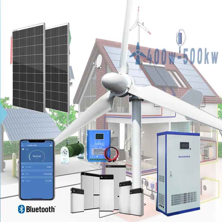 Wind Power Products Home Use 400W 24V 48V Outdoor Oushold Technology Output Companies Small Garden Wind Turbine