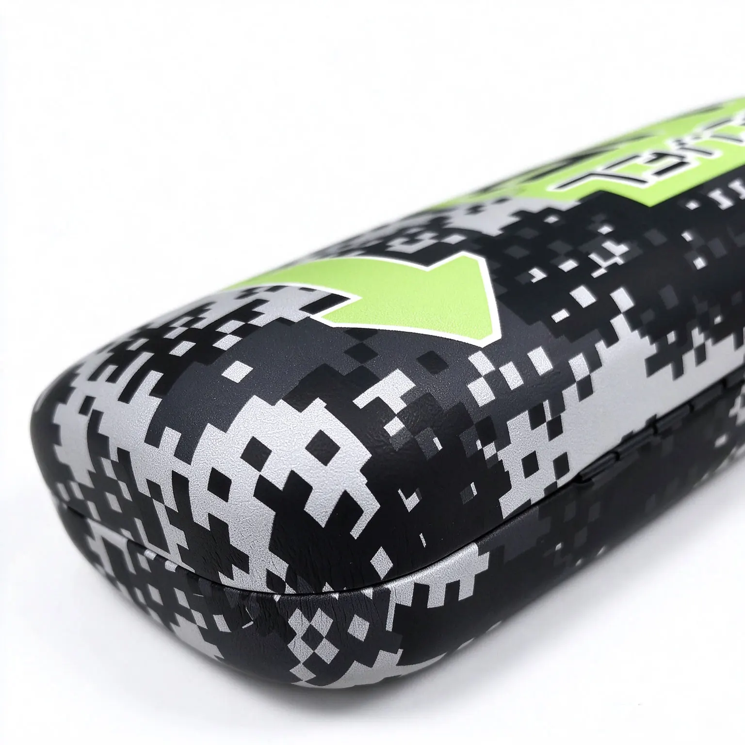 Level Up Pixel Game Kids Glasses Case, Hard Shell Eyeglasses Storage Box, Anti-drop Sunglasses Holder for Boys