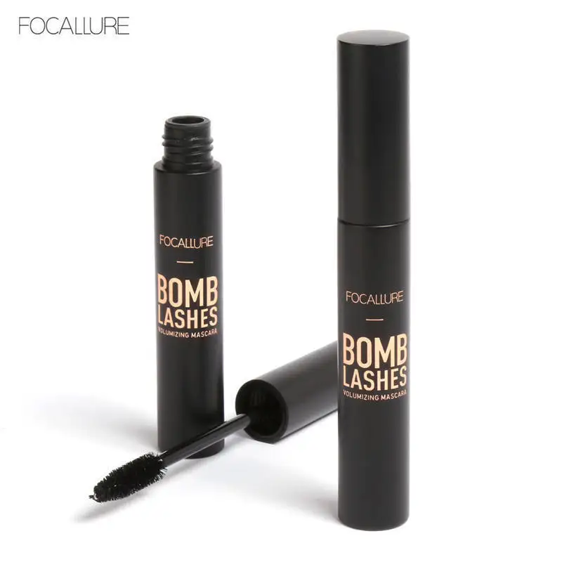 FOCALLURE Professional 3D Black Mascara Volume Curling Makeup Waterproof Thick Lengthening Eyes Beauty