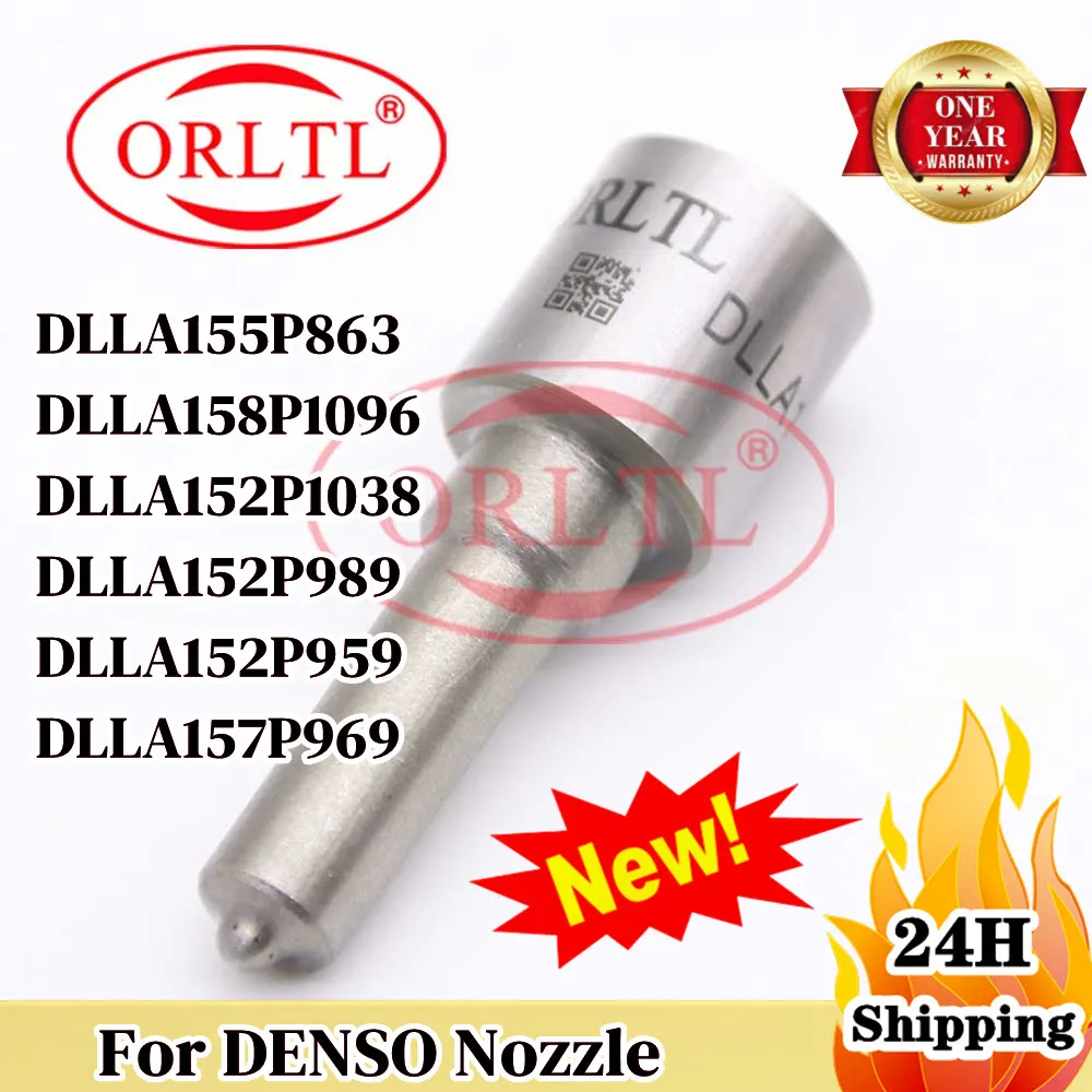 DLLA155P863 DLLA158P1096 DLLA152P1038 DLLA152P989 DLLA152P959 DLLA157P969 For DENSO New Diesel Common Rail Injector Nozzle