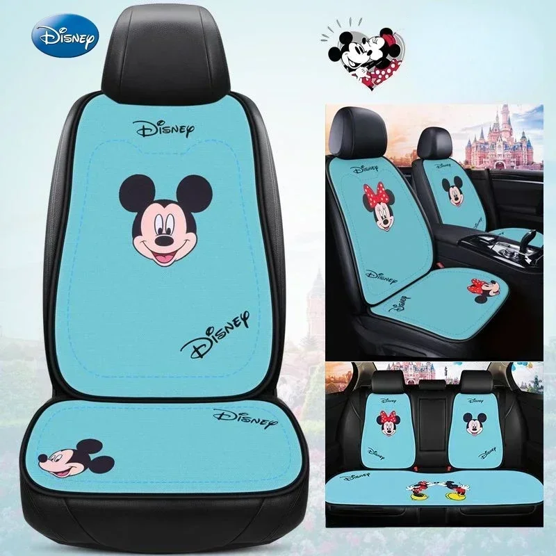 Cute Disney Mickey Minnie car interior seat cushion all-season anti-slip car accessories ladies seat cover   car cushion