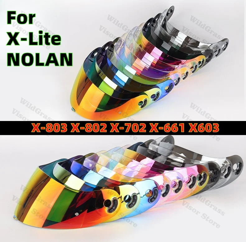 Non‑OEM Mirror Appearance Trim Decor Cover Custom Fit For X‑Lite NOLAN X‑803 X‑802 X‑702 X‑661 X603 Helmet Accessories