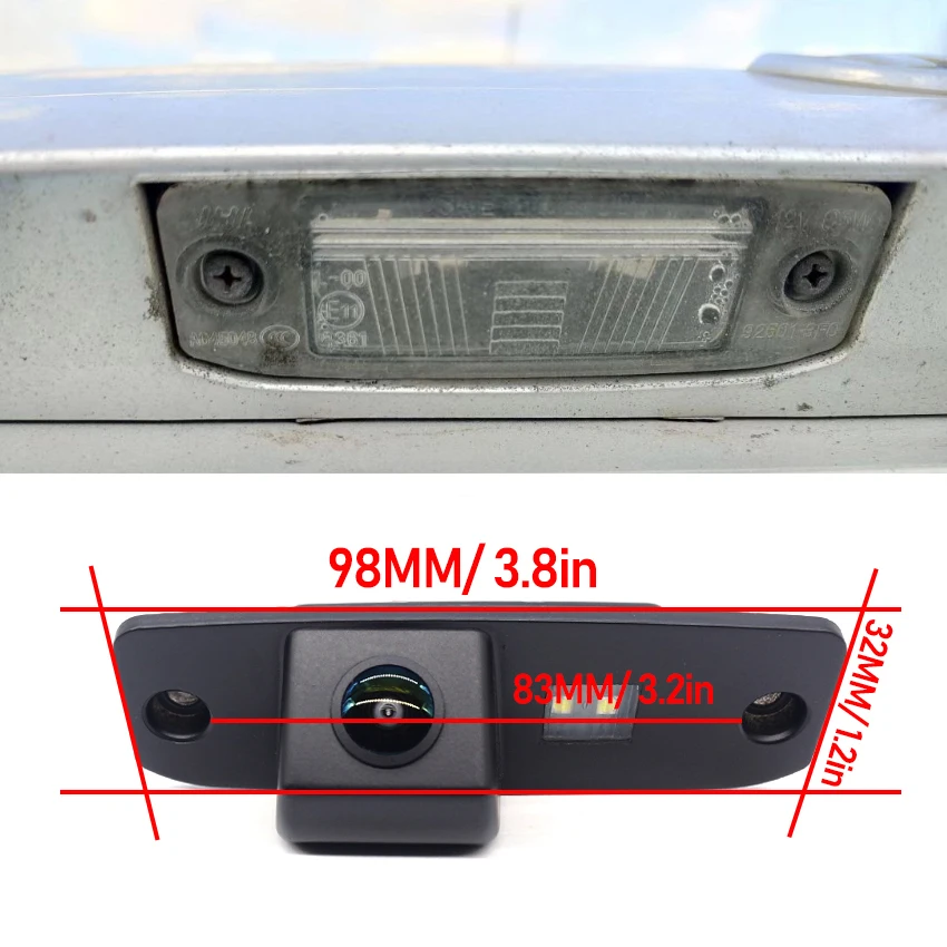 

170-градусная HD-камера заднего вида 1920x1080P для Hyundai Elantra седан MK3 MK4, Tucson JM, Veracruz/IX55, i40 Tourer, Accent