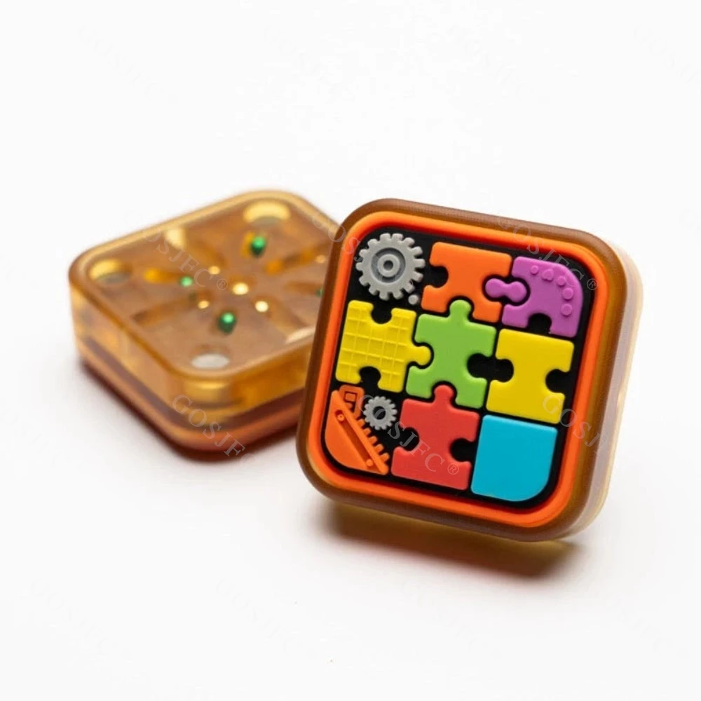 HF EDC MagicCube تململ المنزلق PEI غير محدود دفع المنزلق ألعاب متململة للبالغين مكتب عمل الملحقات لعبة لتخفيف الضغط #5