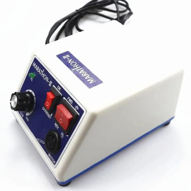 STRONG 210 Dental Lab Micromotor Machine N3 + PRO 105LN 50000RPM Handpiece Straight Contra Angle Handpiece