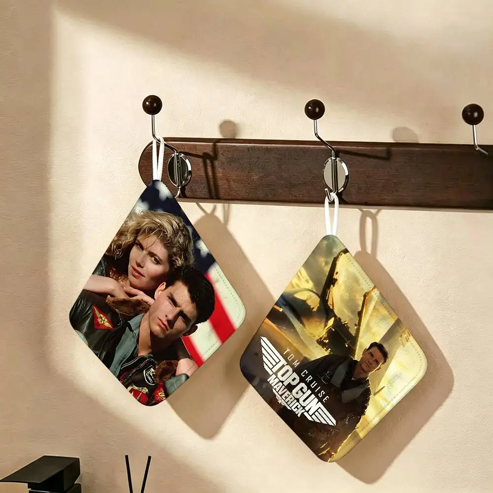 Maverick Film T-Top G-Gun Household Hanging Towel, Polyester Cotton Hand Wiping Towel, Sturdy for Bathroom Bedroom