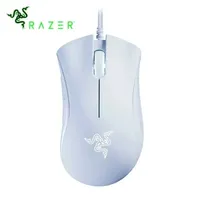 Original Razer DeathAdder Essential Wired Gaming Mouse Mice 6400DPI Optical Sensor 5 Independently Buttons for Laptop PC Gamer