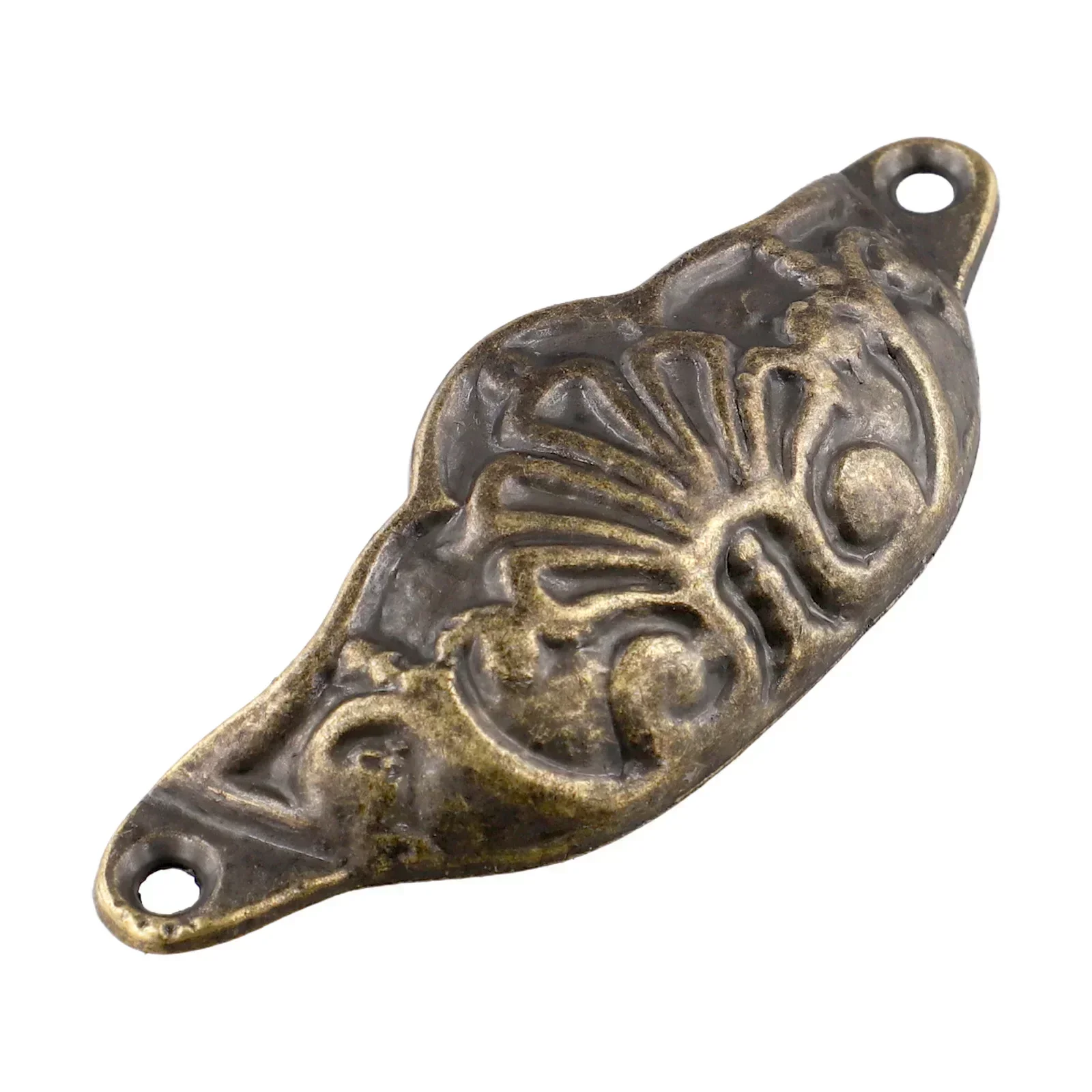 

Cabinet Pulls Cup Pull Handles Home Furniture Mounting Screws Included Antique Brass Finish High-Quality Material