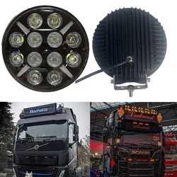 1pieces 9inch Round 100w Led Work Light 12V 24V Yellow White Led DRL Off Road Fog Lamp For Lada For Scania For DAF For man truck