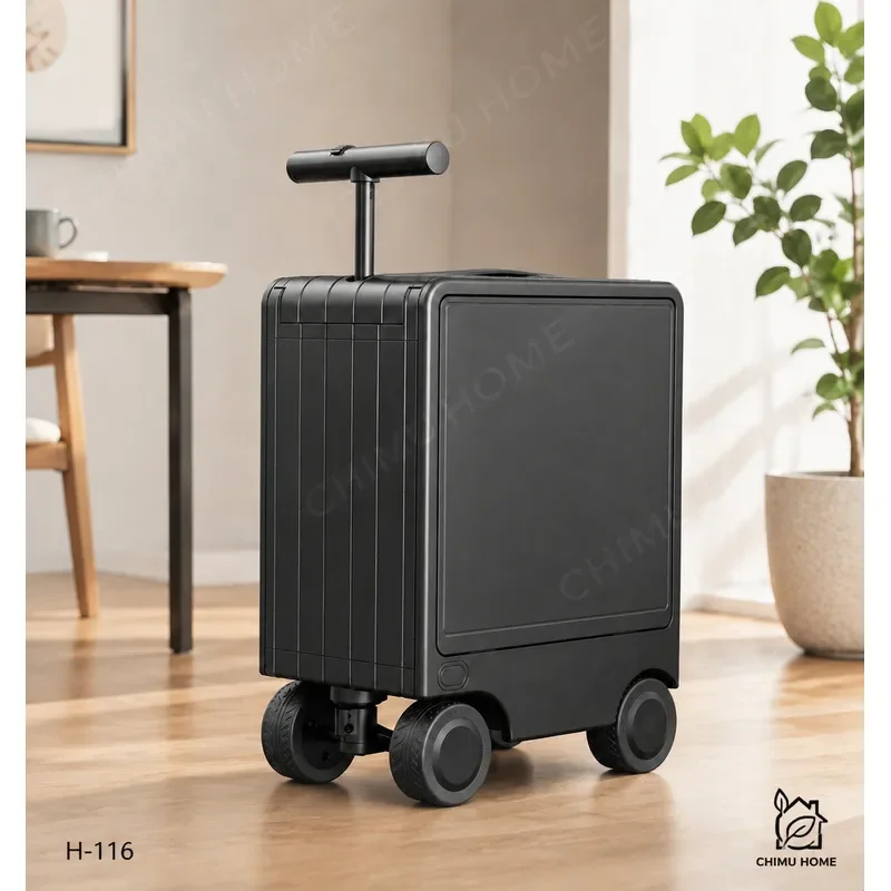 【CHIMU HOME】 Electric Suitcase Rideable Luggage Smart Carry On for Adults Travel Boarding
