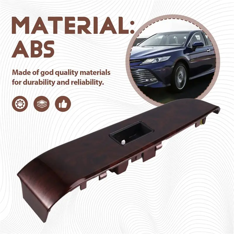 Для Toyota Camry 2012-2017 автомобильный переключатель окон, подъемная панель, накладка на дверные подлокотники 74231-06470-E0