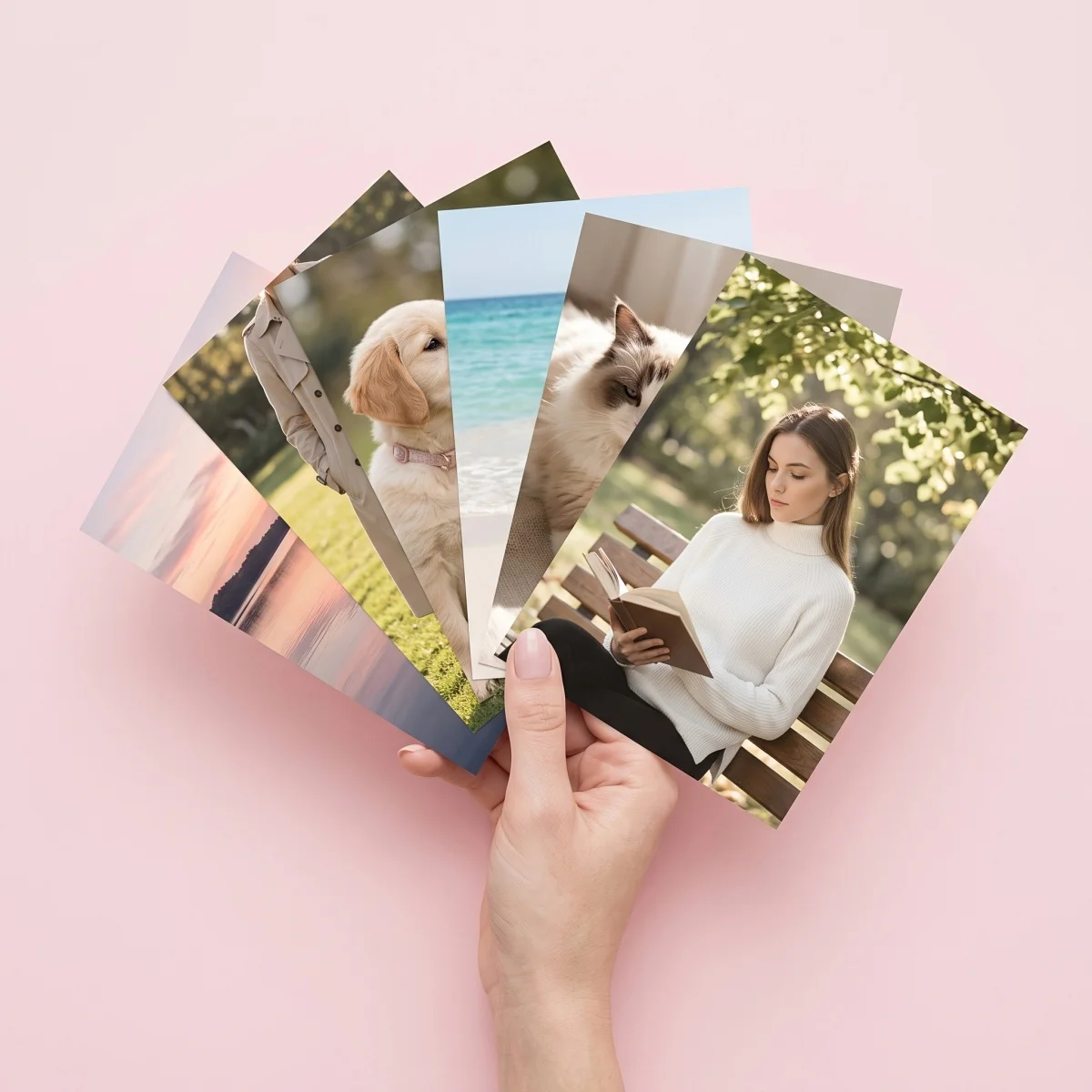 Custom Photo Cards, Personalized Picture Prints, Customized Your Own Image, Souvenir Photo Card for Gift & Home Decoration