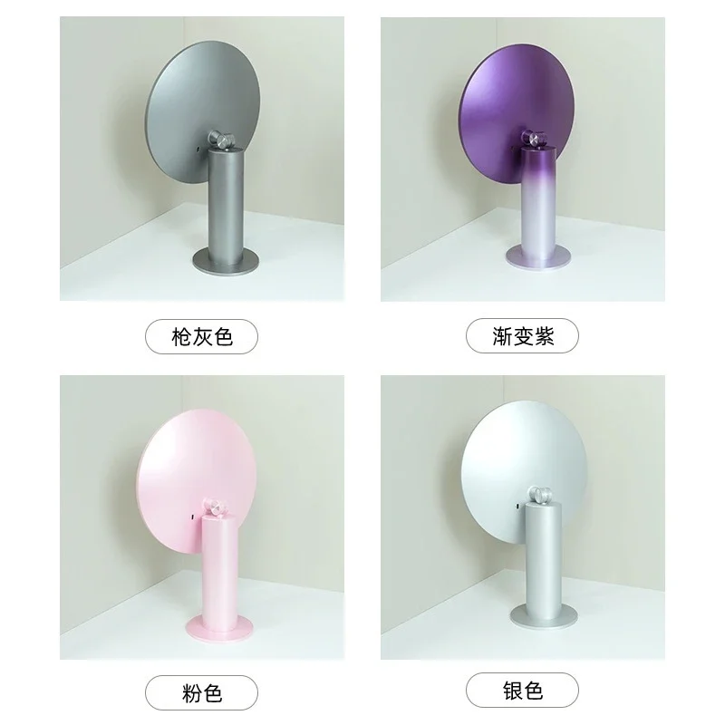 Rechargeable LED Makeup Mirror Desktop Vanity With Dimmable Brightness Touch Sensor Foldable Stand For Women Teens Bedroom Gift