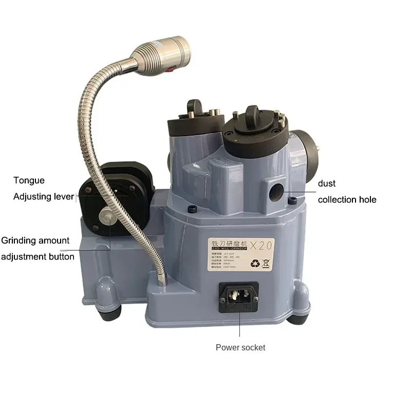 A Accurate Milling Cutter Grinder Old Milling Cutter Refurbishment Repair KZX12 Universal Automatic Knife Grinder