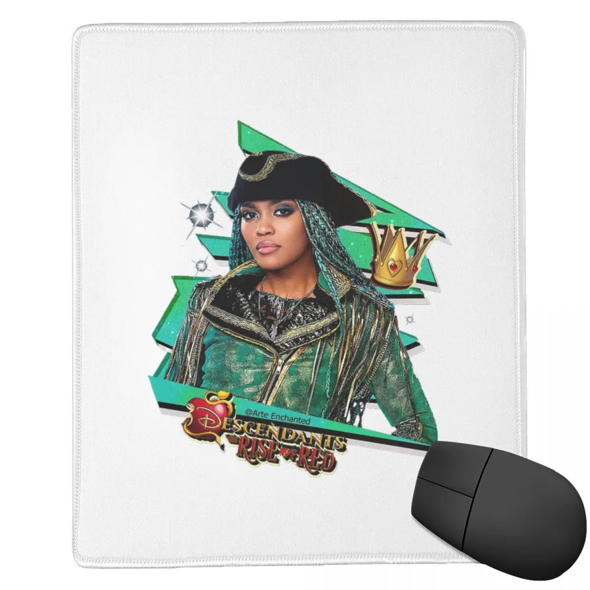 The Rise Of Red - China Anne McClain 7x9 in 22x18 cm Mouse Pad Computer Keyboard Mouse Mat Gaming PC Laptop Desk Mat