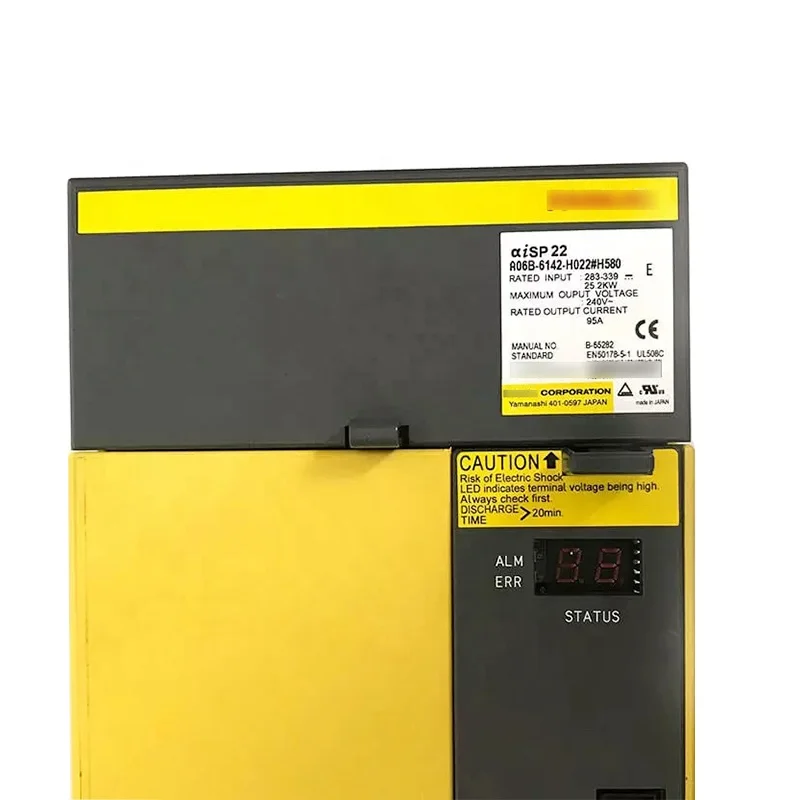Brand New Sealed 100%   A06B-6142-H022#H580 Servo Drive Module  2-axis Amplifier SV 80/80 HRV2 and HRV3 Supported