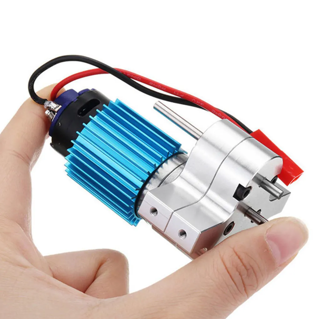 

RCGOFOLLOW 6pcs Aluminum Alloy Heat-resistant Brushed Motor For 1/16 Rc Brushed Motor WPL C14 RC Car Part RC Car Accessories