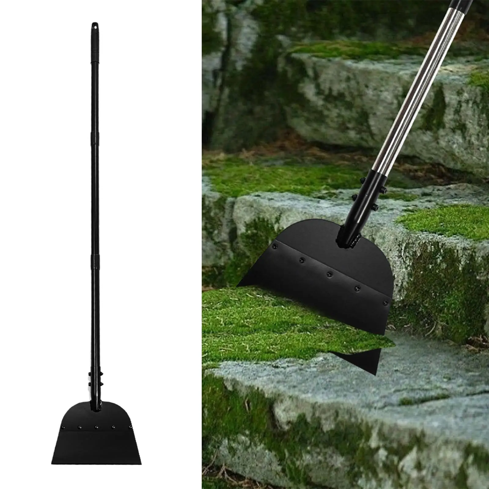 Agricultural Manure Removal Tool Ice Breakers Portable Renovation Scraper for Lawn Garden Driveway Weeding Tool Yard Garages