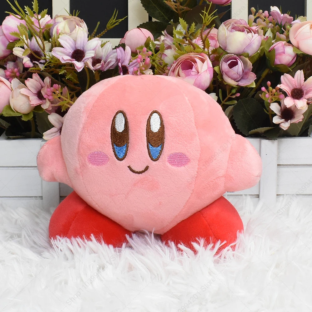 Star Kirby Plush Doll Cute Waddle Dee Bread Heart Kirby Toy Pink White Blue Yellow Kirby Toys Funny Great Birthday Gifts