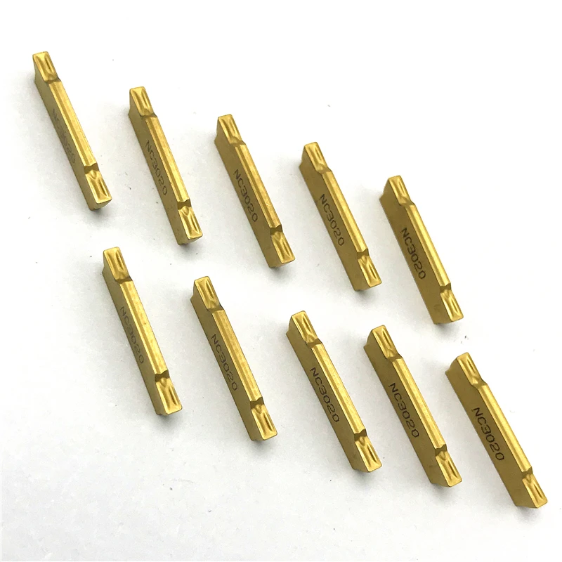 MGMN150 MGMN200 MGMN300 MGMN400 PC9030 NC3020 NC3030 Grooving Inserts CNC for External Tool Holder MGEHR Cutting Tool