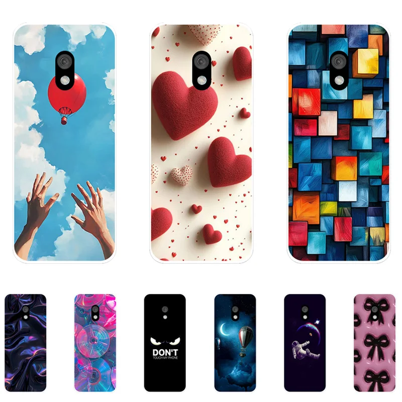 Parachoques para Nokia 215 4G 2024, funda transparente, bonita funda trasera de silicona pintada para teléfono Nokia 235 220 2024 105 2021, parachoques transparente
