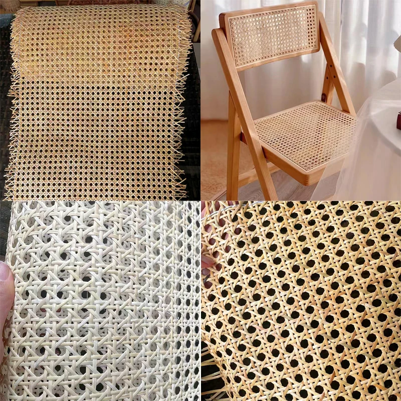 Handwoven indonezyjski naturalny prawdziwy Rattan wysokiej jakości meble krzesło regał materiał do naprawy tkactwo ręcznie robiona dekoracja Hot